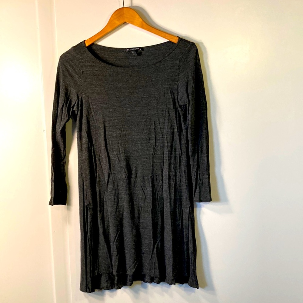 Eileen fisher gray tunic, S/P